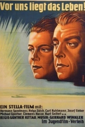 Vor uns liegt das Leben poster