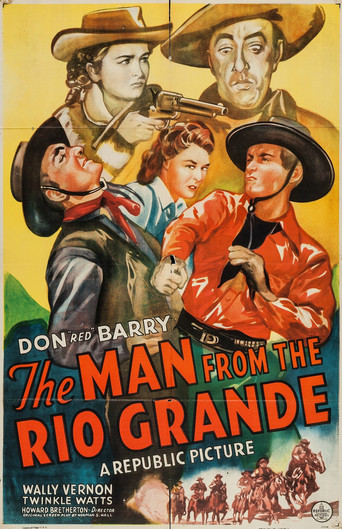 Movie poster for The Man from the Rio Grande (1943)