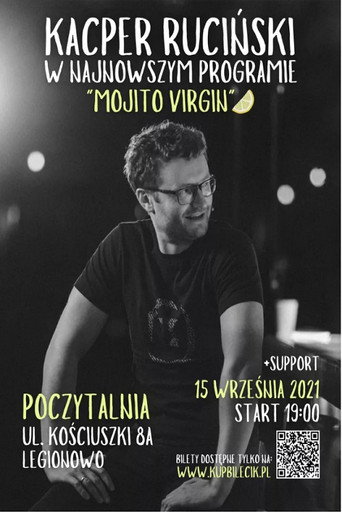 Movie poster for Kacper Ruciński Mojito Virgin Stand-up