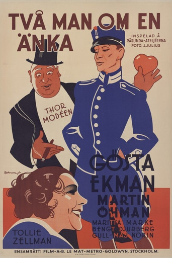 Movie poster for Två man om en änka (1933)