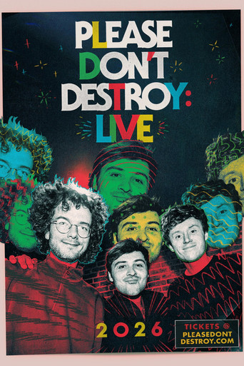 Movie poster for Please Don't Destroy LIVE: Full Sketch Special / Tour Doc (2025)