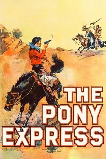 Movie poster for The Pony Express (1925)