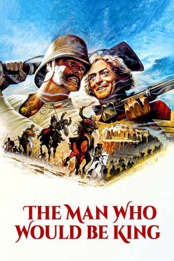 Movie poster for The Man Who Would Be King (1975)
