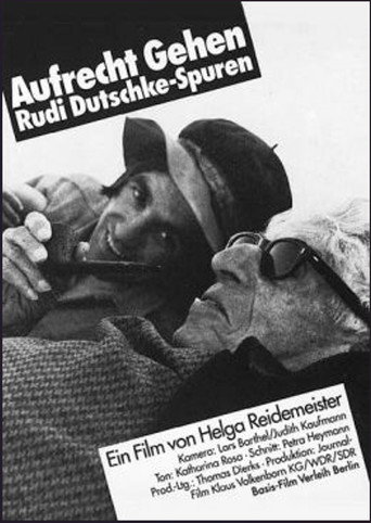 Movie poster for Aufrecht gehen. Rudi Dutschke - Spuren (1980)