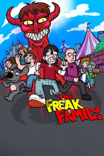 Movie poster for The Freak Family (2024)