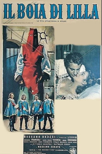 Movie poster for Milady and the Musketeers (1952)