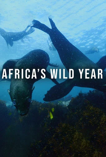 Series poster for Africa's Wild Year (2021)