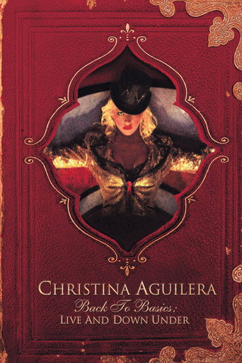 Movie poster for Christina Aguilera: Back to Basics - Live and Down Under (2008)