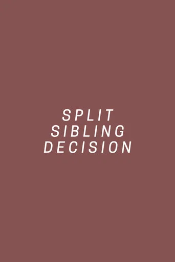 Movie poster for Split Sibling Decision (2017)