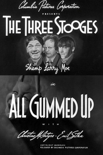 Movie poster for All Gummed Up (1947)