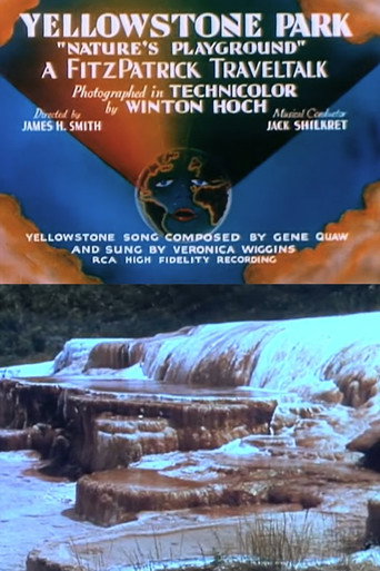 Movie poster for Yellowstone Park: 'Nature's Playground' (1936)