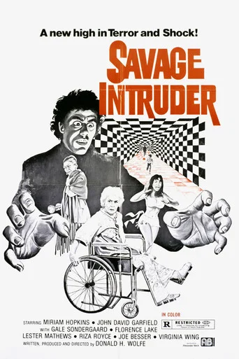 Movie poster for Savage Intruder (1970)