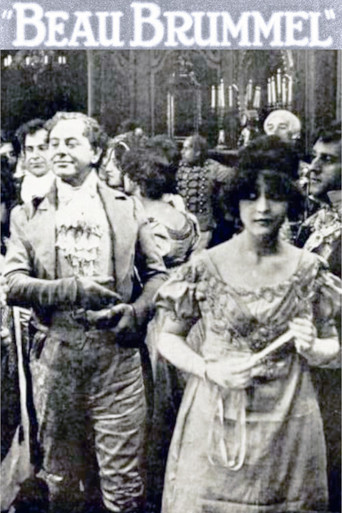 Movie poster for Beau Brummel (1913)