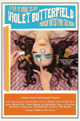 Movie poster for Violet Butterfield: Makeup Artist for the Dead (2022)