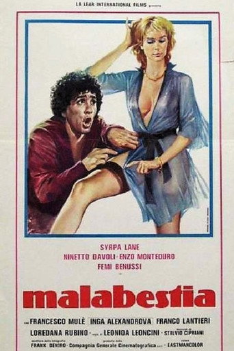 Movie poster for Malabestia (1978)