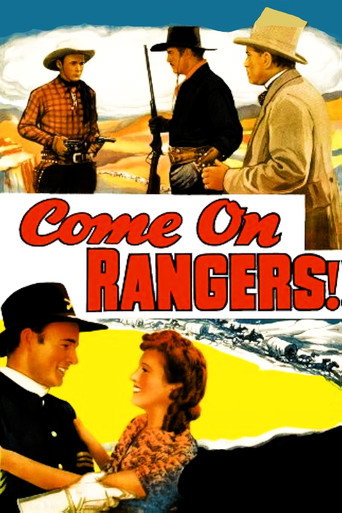Movie poster for Come On, Rangers (1938)