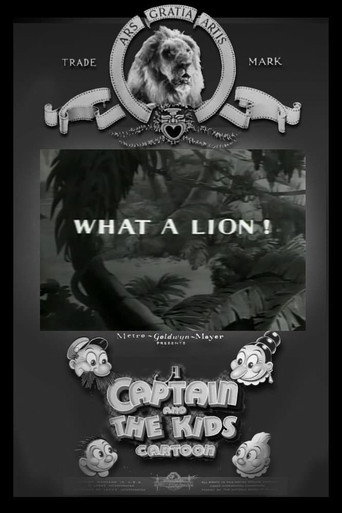 What a Lion! poster