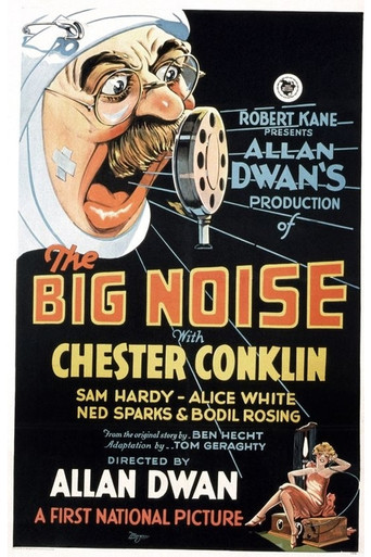 Movie poster for The Big Noise (1928)