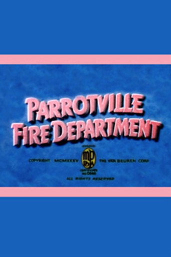 Movie poster for The Parrotville Fire Department (1934)
