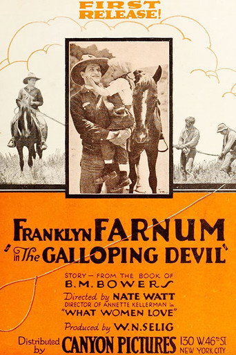 Movie poster for The Galloping Devil (1920)