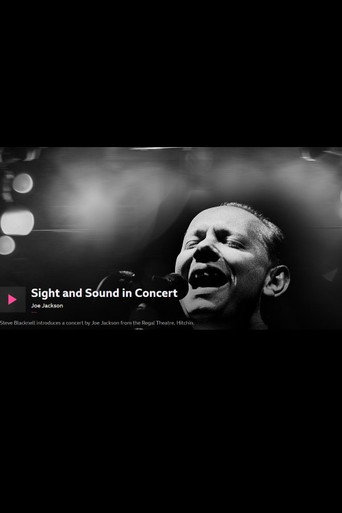 Movie poster for Joe Jackson: Sight and Sound in Concert (1983)