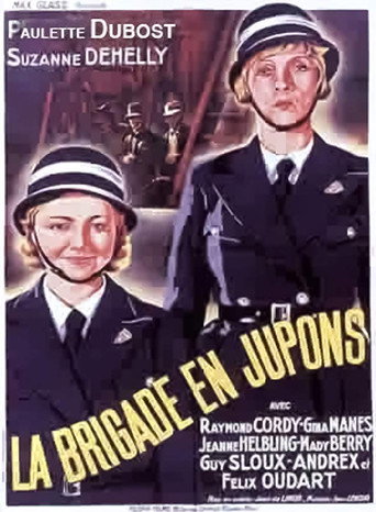 Movie poster for La brigade en jupons (1936)