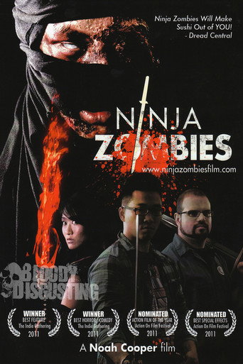 Movie poster for Ninja Zombies (2011)