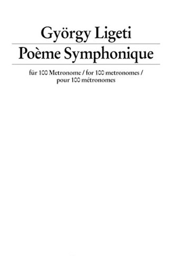 Movie poster for György Ligeti: Poème Symphonique For 100 Metronomes (2020)
