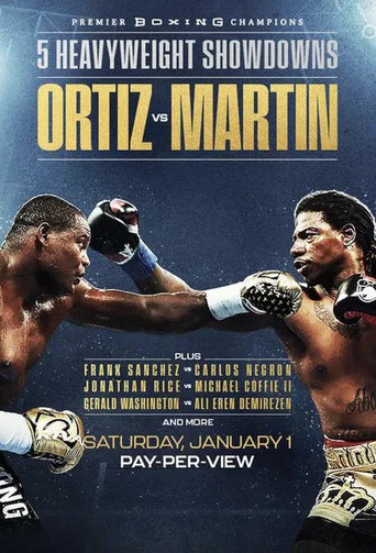 Movie poster for Luis Ortiz vs. Charles Martin (2022)