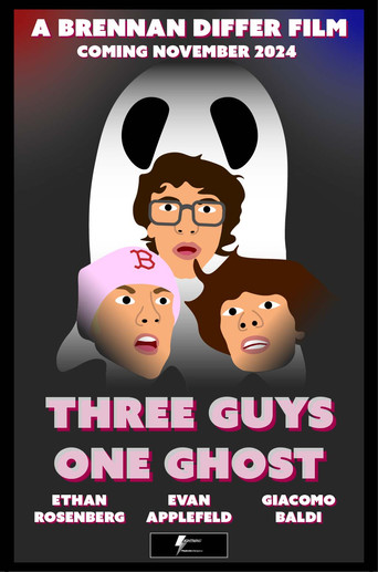 Movie poster for Three Guys, One Ghost (2026)