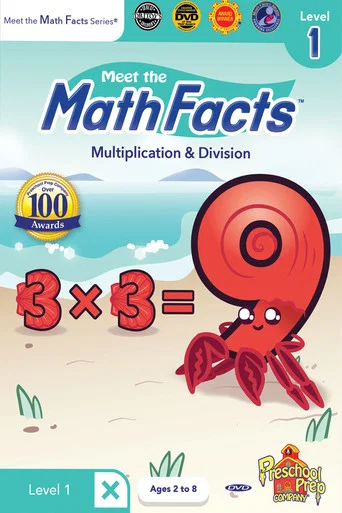 Movie poster for Meet the Math Facts - Multiplication & Division Level 1 (2017)