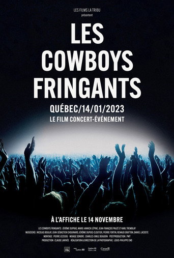 Movie poster for Les Cowboys Fringants - Québec 2023 (2025)