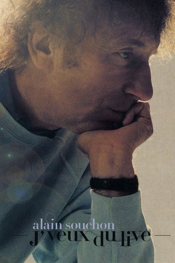 Movie poster for Alain Souchon - J'veux du live (2002)