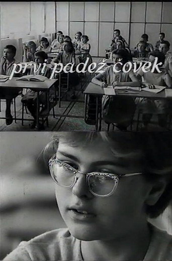 Movie poster for First Grammatical Case: Human (1964)