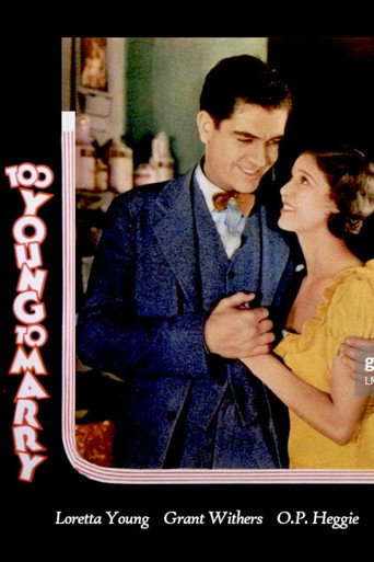 Movie poster for Too Young to Marry (1931)