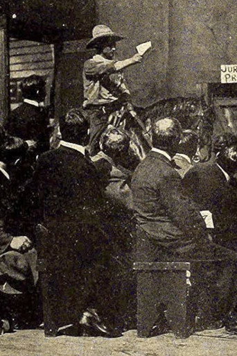 Movie poster for Saved by the Pony Express (1911)