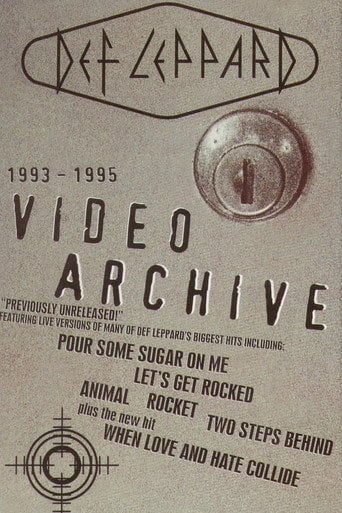 Movie poster for Def Leppard: Video Archive (1995)