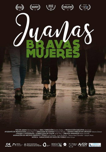 Movie poster for Juanas, bravas mujeres (2019)