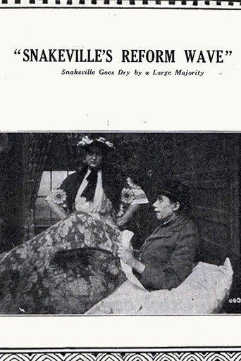 Movie poster for Snakeville's Reform Wave (1914)
