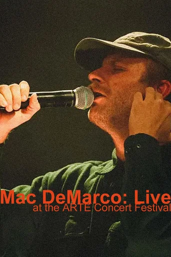 Movie poster for Mac DeMarco: Live at the ARTE Concert Festival 2025 (2025)