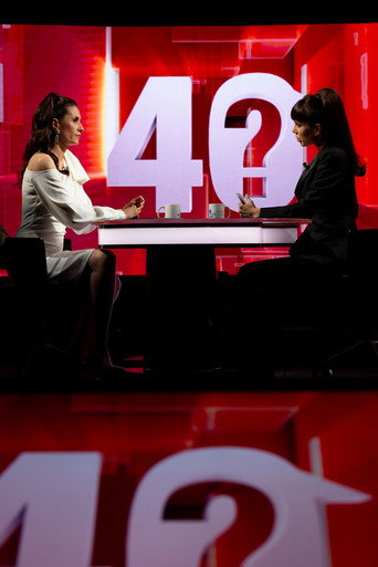Series poster for 40 Questions with Denise Rifai (2020)