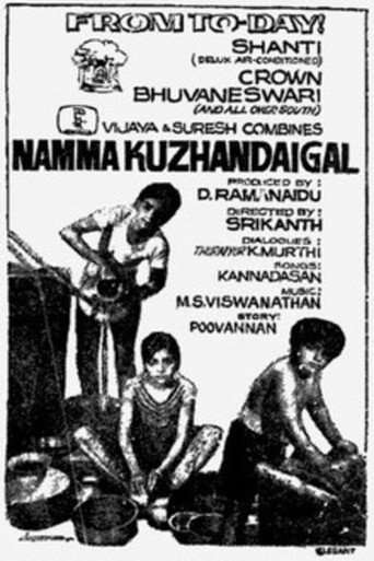 Movie poster for Namma Kuzhandaigal (1970)