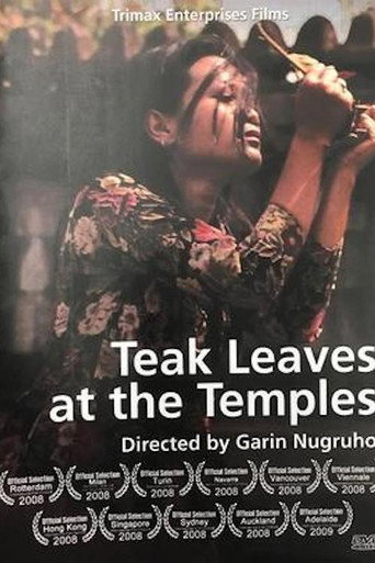 Movie poster for Teak Leaves at the Temples (2008)