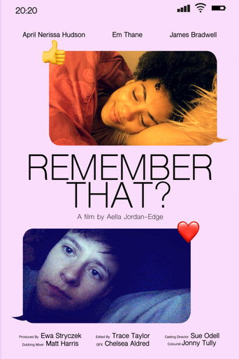 Movie poster for Remember That? (2020)