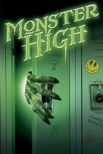 Movie poster for Monster High (1989)