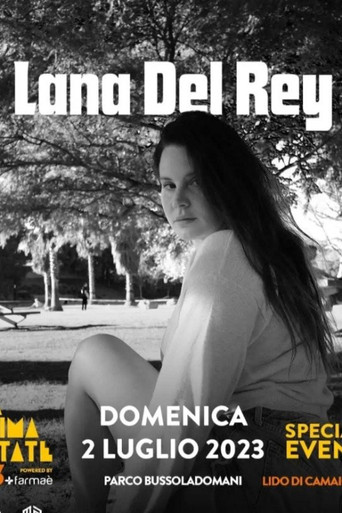 Lana Del Rey - Lucca 2023 poster