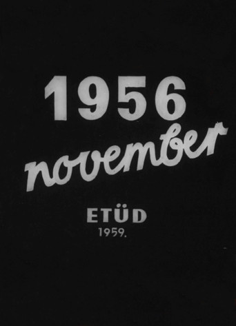 Movie poster for 1956 november (1959)