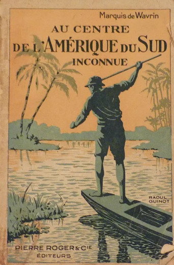 Movie poster for At the heart of Unknown South America (1924)