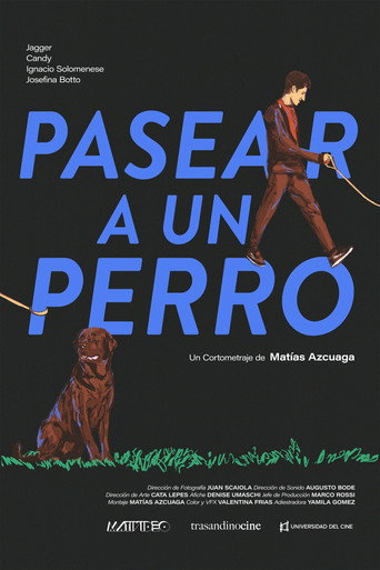 Movie poster for Pasear a un perro