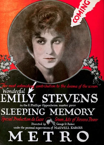 Movie poster for A Sleeping Memory (1917)